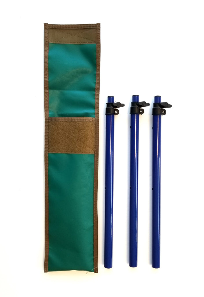 Adjustable Legs & Carry Bag (aftermarket, Fits Regular 18" Skottle Grill)