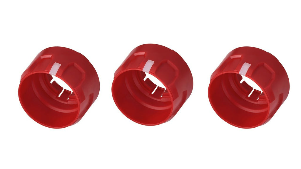 Climate Knobs (2011-2018 Wrangler JK) - RED