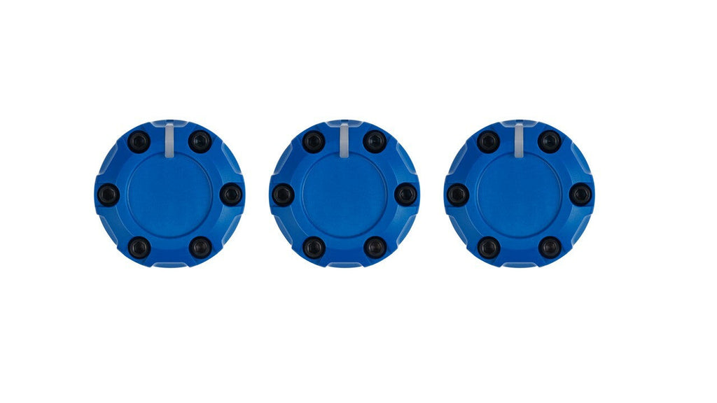 Climate Knobs (2014-2021 Tundra) - 3 PACK - VOODOO BLUE