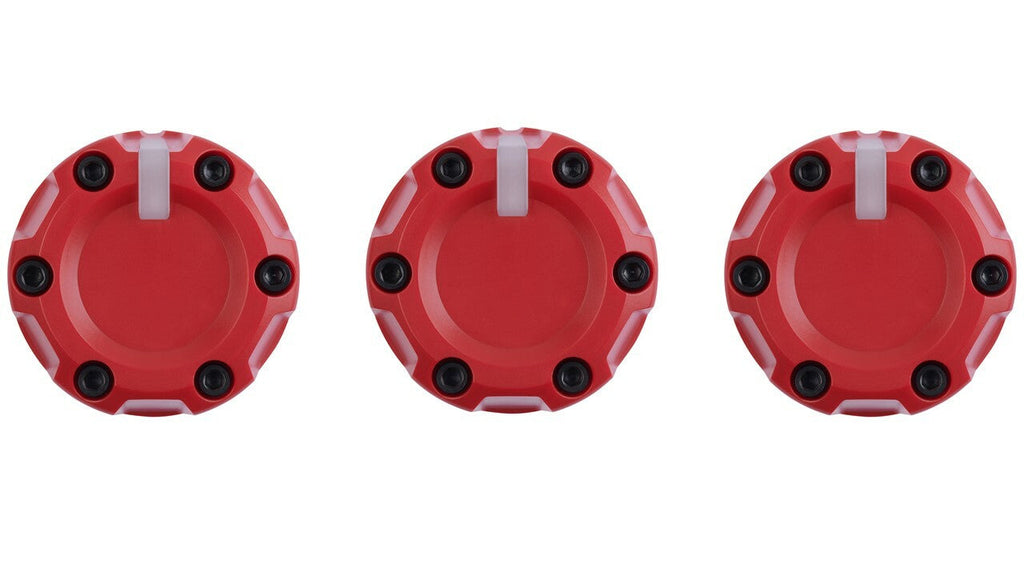 Climate Knobs (FJ Cruiser) - RED