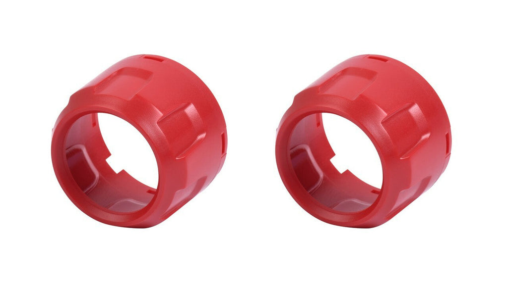 Climate Knobs (2014-2021 Tundra Dual Zone) - 2 PACK - RED
