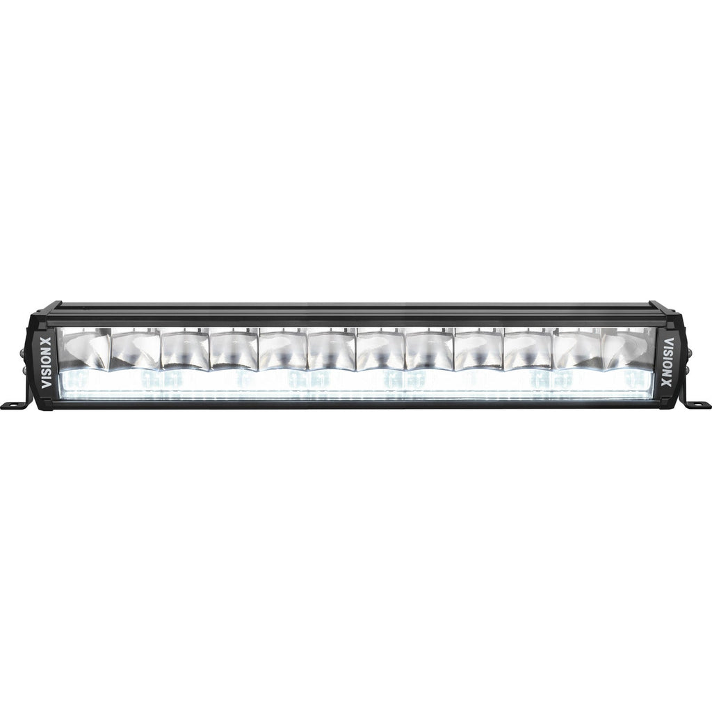 20" Shocker Dual Action LED Light Bar | White Elliptical