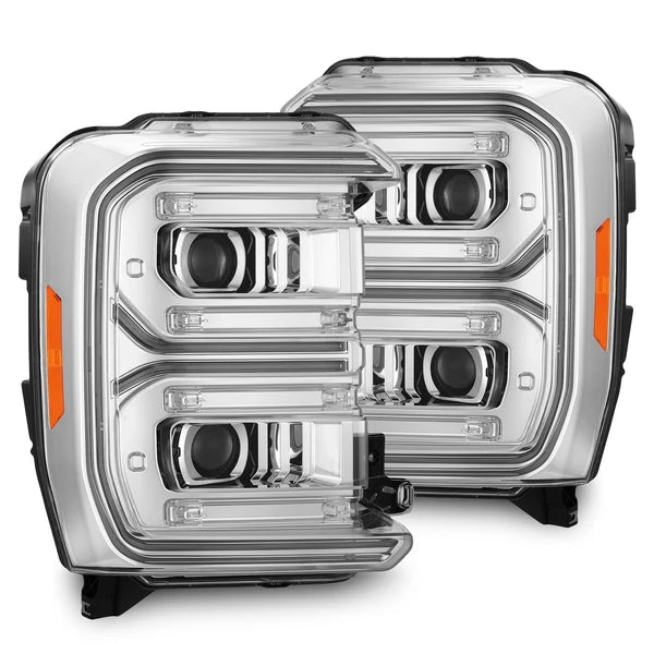 23-26 Ford Super Duty LUXX-Series LED Projector Headlights Chrome