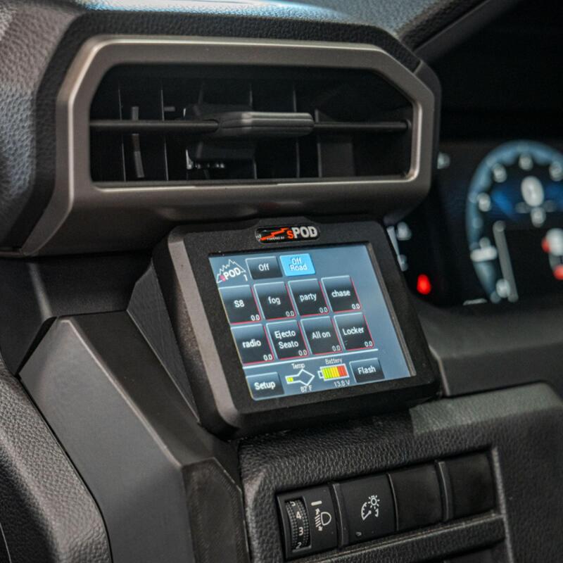 sPOD 24-26 Toyota Tacoma BantamX Touchscreen Vehicle Kit
