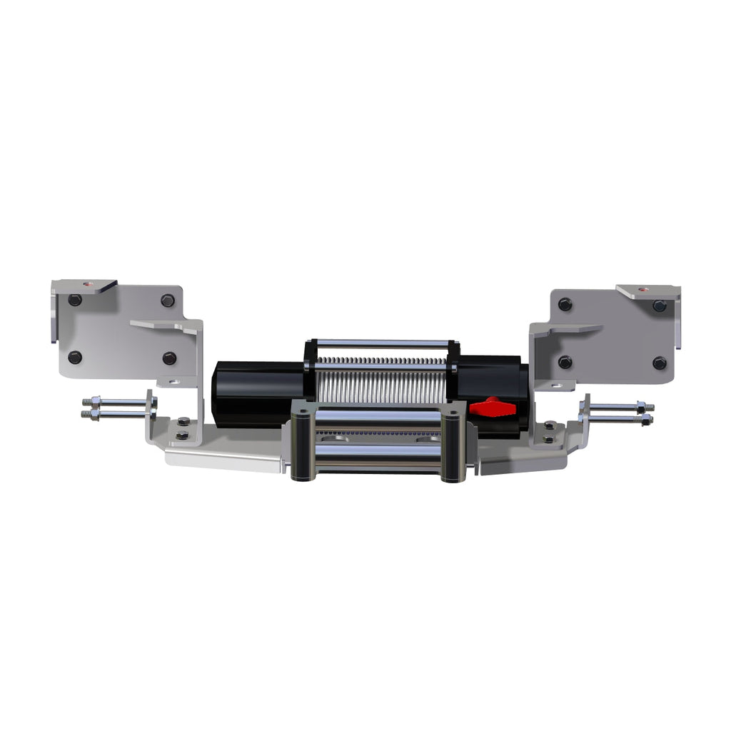 Chevrolet Silverado 2500 HD/3500 HD Hidden Winch Mount