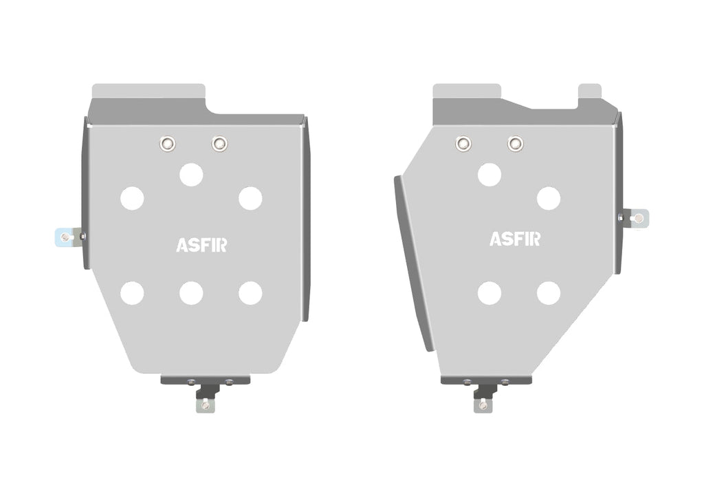 Dacia Duster & Bigster Fuel Tank Skid Plate (2 Pcs)