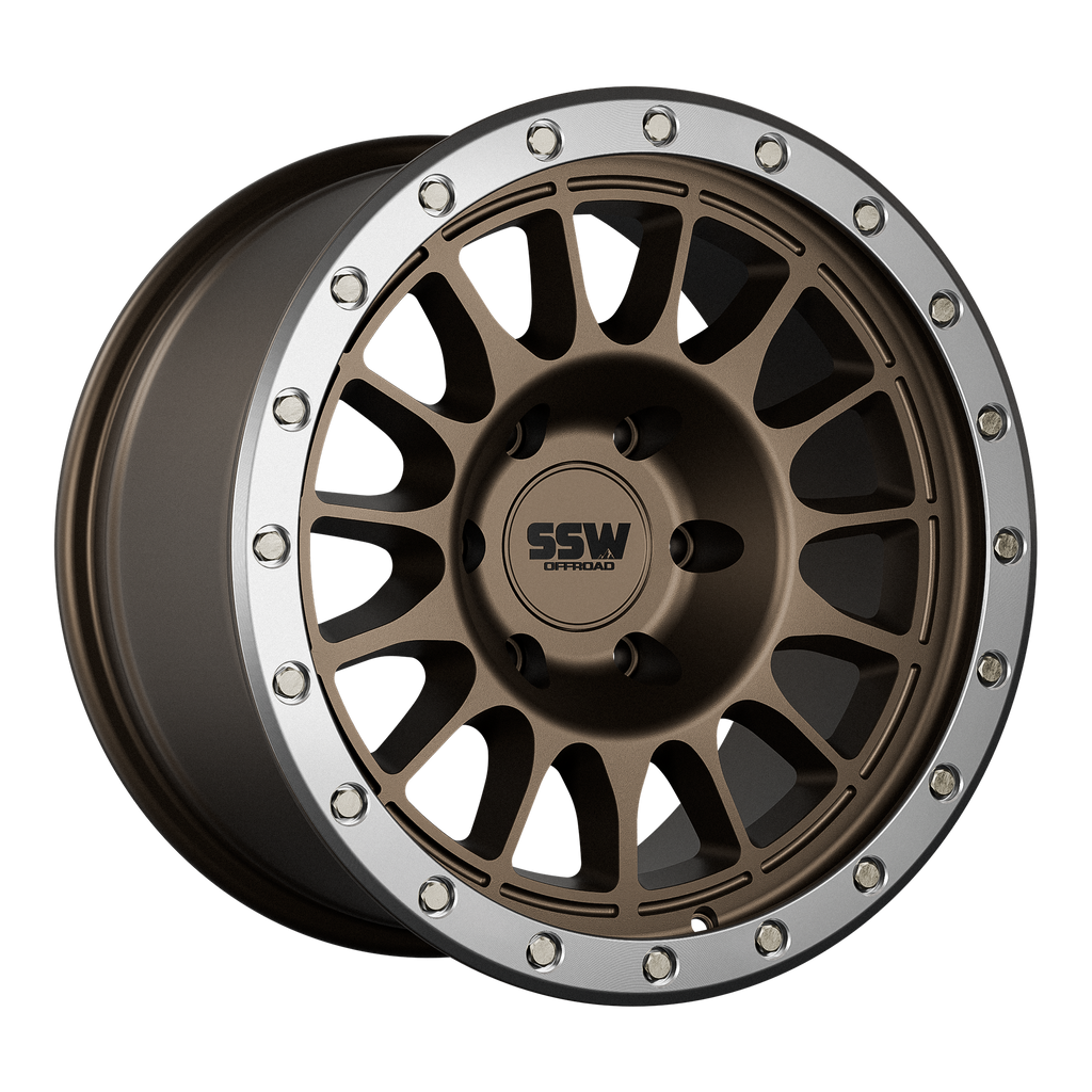 Dakar Evo / Matte Bronze / 17x9.0 +25