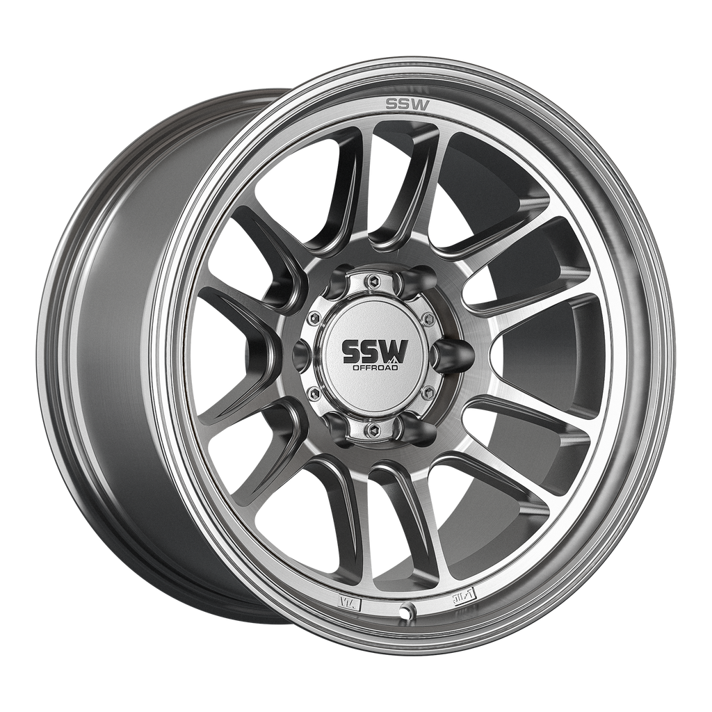 Raptor / Machined Silver / 17X9.0 -12