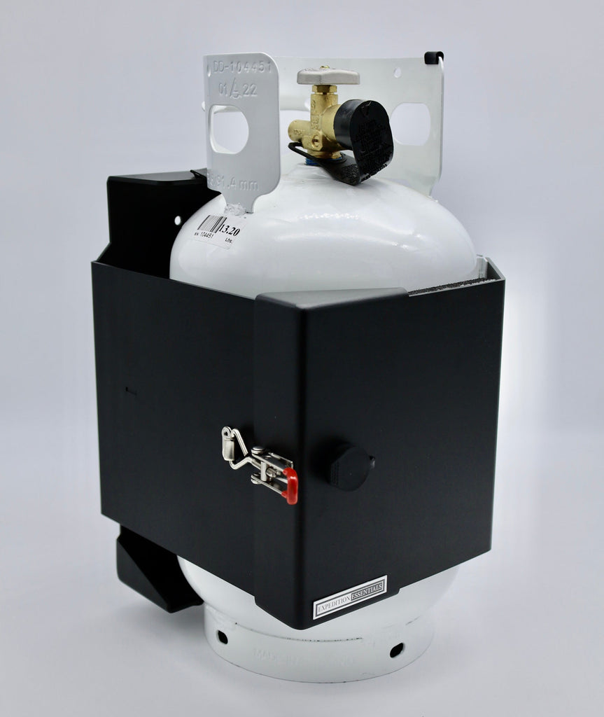 Propane Bottle Quick Mount