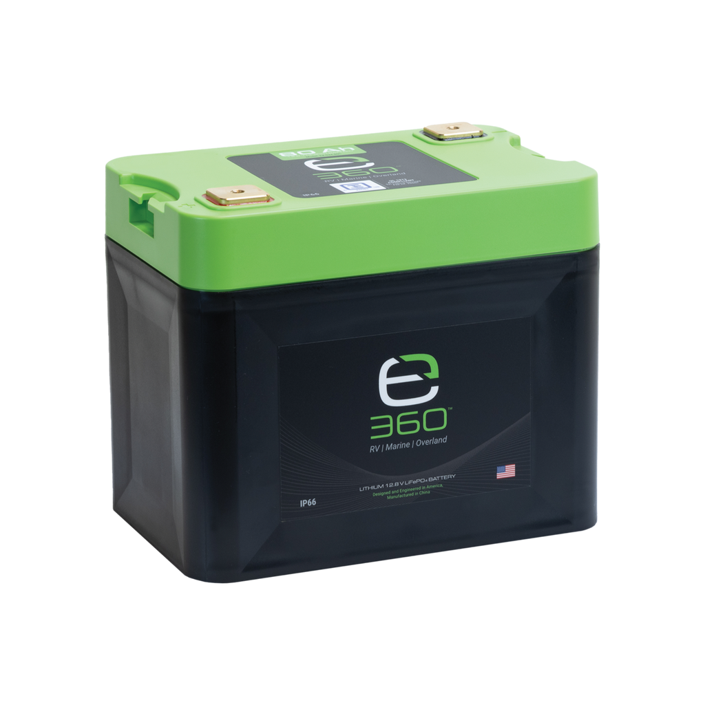 12V 80Ah LiFePO4 Lithium Battery – Group 24 | Expion360