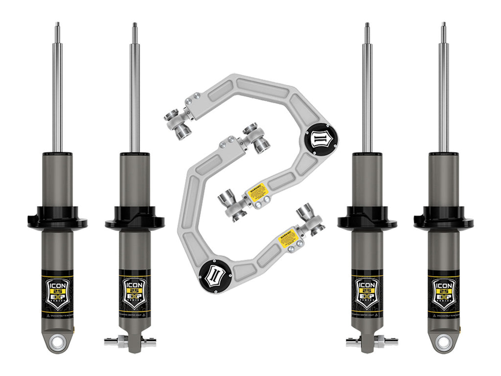 2021+ Ford Bronco Hoss 1.0 Pkg Stage 2 Suspension System Billet (1.5 - 3in Lift)