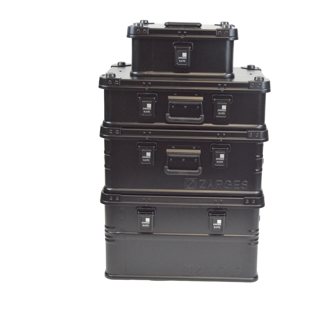 K470 Classic Heavy Duty Black Storage Case