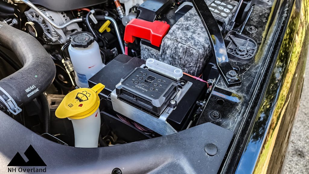 19+ Ram HD Fuse Box Garmin Power Switch Mount