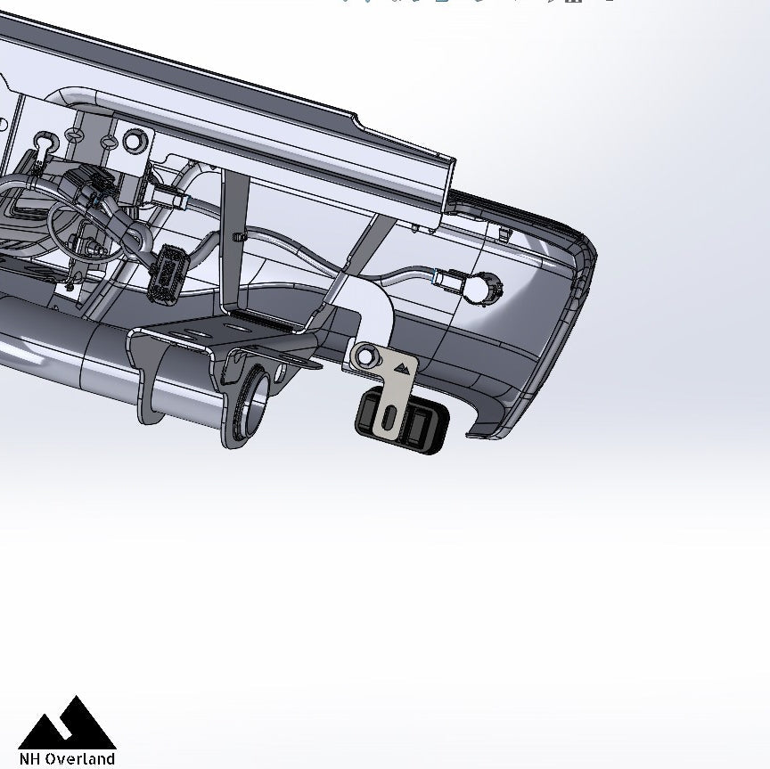 19-23 Ford Ranger Rear Reverse Light Brackets
