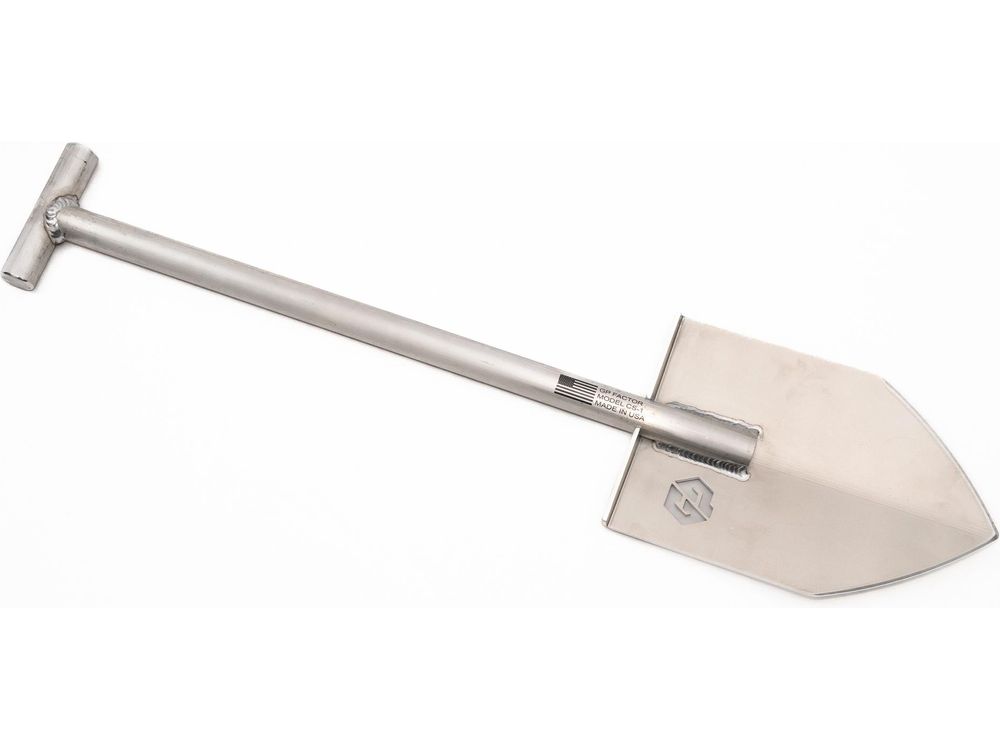 CS-1 Aluminum Camp Shovel - One Piece