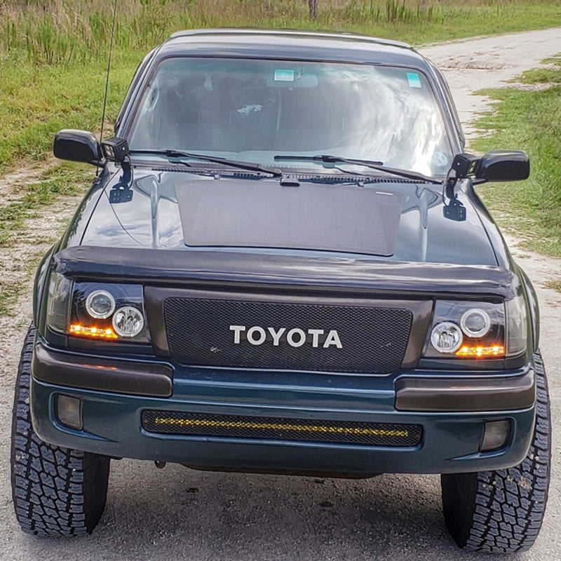 Toyota Tacoma 1st Gen(1995-2004) Lensun 90W Hood Flexible Solar Panel-1