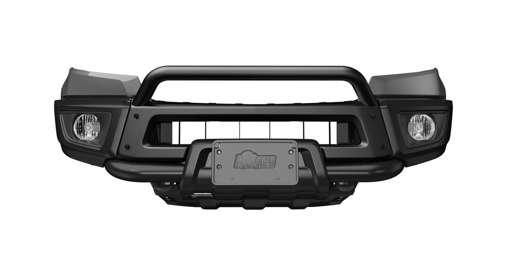 Colorado Bison Front Bumper - Anthracite Low Tube