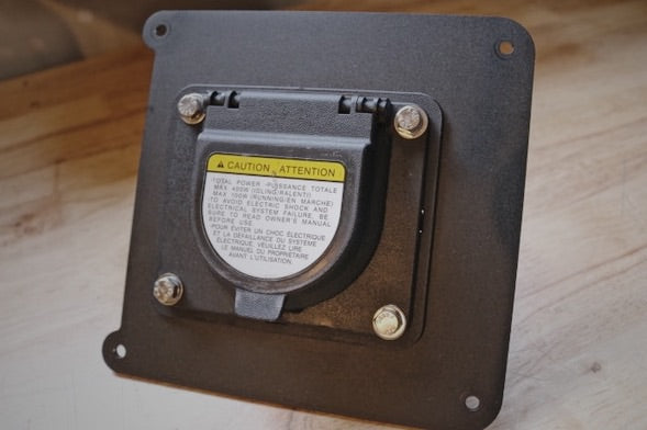 3rd Gen Toyota Tacoma Bedside Compressor Mount Outlet Adapter