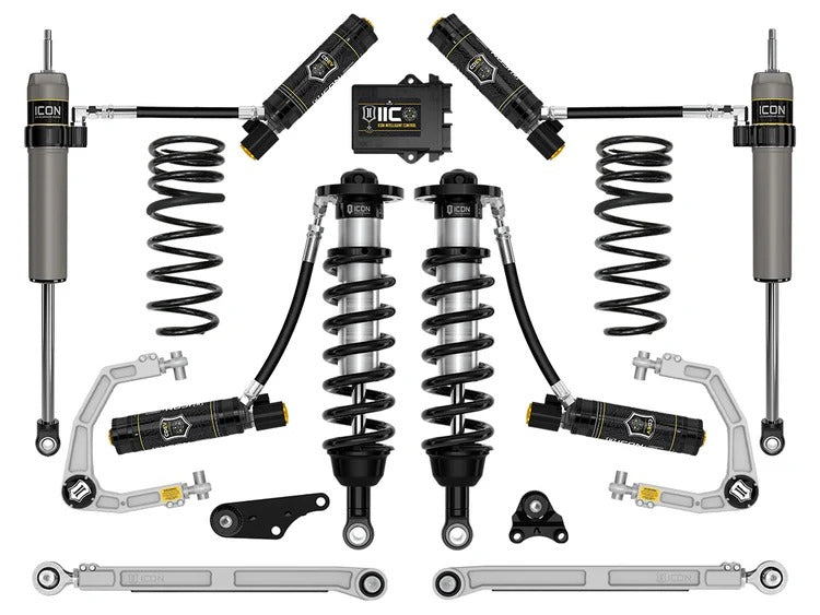 ICON 24 Tacoma 1.25-3in Stage 10 Suspension System Billet Overland Rear Coils