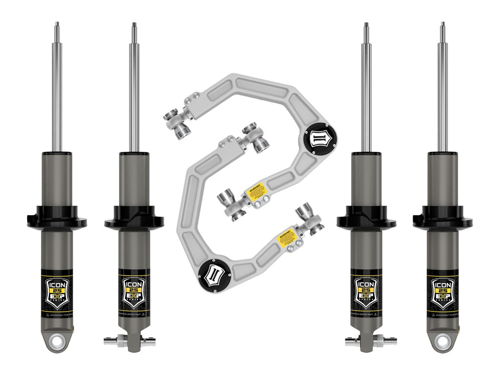 2021+ Ford Bronco Hoss 2.0 Stage 2 Suspension System Billet UCA (2- 3in Lift)