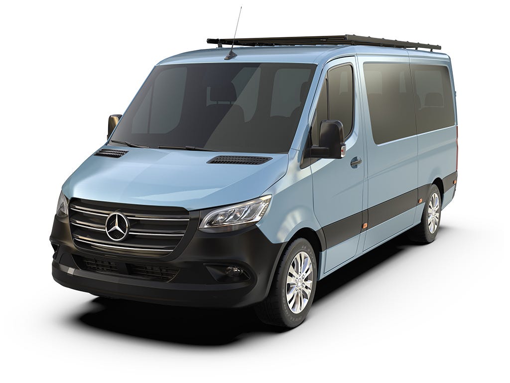 Mercedes-Benz Sprinter (L2H1/144in MWB/Standard Roof) (2007-Current) Slimpro Van Rack Kit