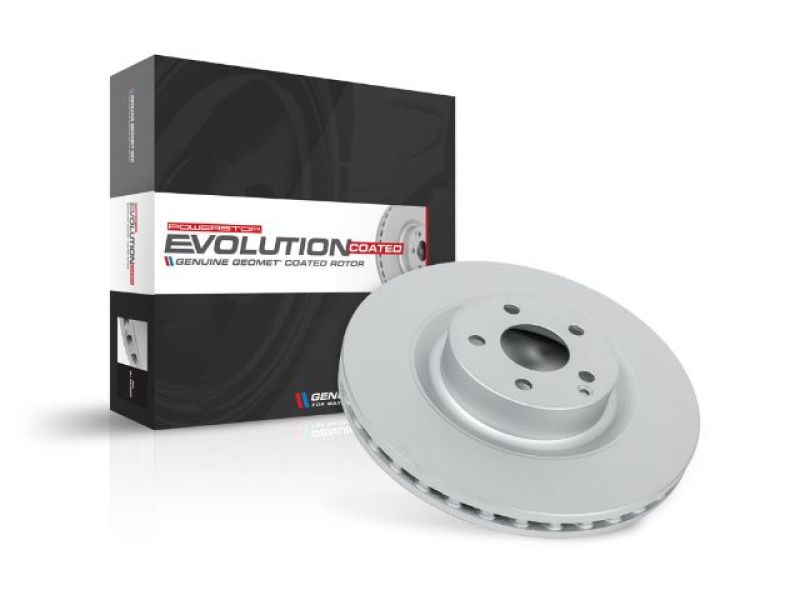 Power Stop 99-04 Land Rover Discovery Rear Evolution High Carbon Geomet Coated Rotor
