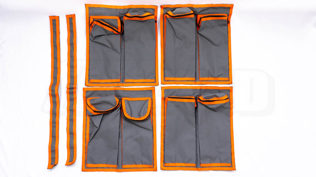 Alu-Cab Rear Door Storage Panels (4) for Alu-Cabin