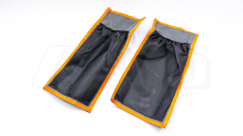 Alu-Cab Canvas Mesh Pockets in Rear Pockets