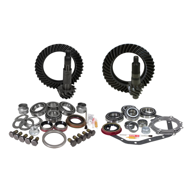 Yukon Gear & Install Kit Package For Reverse Rotation Dana 60 & 99 & up GM 14T 5.38 thick
