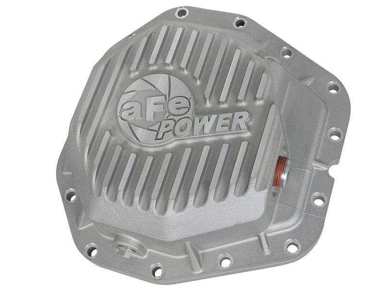 aFe Power Rear Diff Cover Raw Finish 2017 Ford F-350/F-450 V8 6.7L (td) Dana M300-14 (Dually)