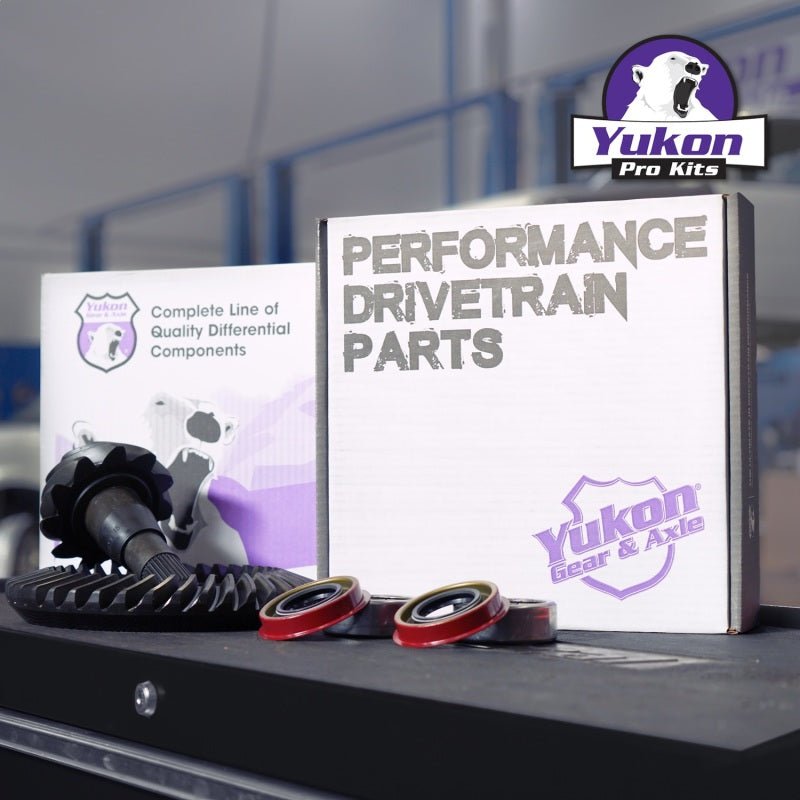 Yukon ZF 9.25in CHY 3.21 Rear Ring & Pinion Install Kit Axle Bearings and Seal