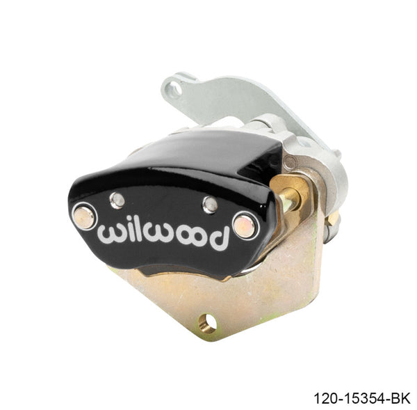 Wilwood Caliper - MC4 Mechanical Left Hand - Black 1.19in Piston 1.10in Rotor - Black