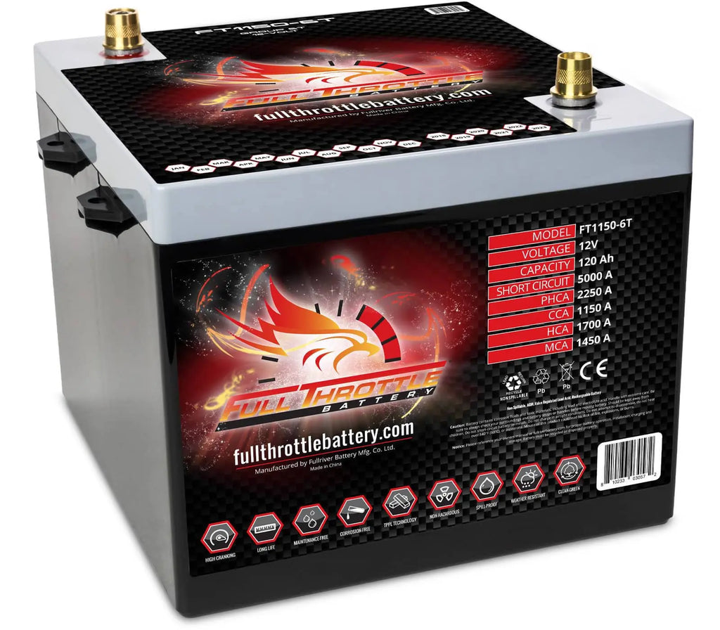 FT1150-6T Group 6T High-Performance AGM Battery