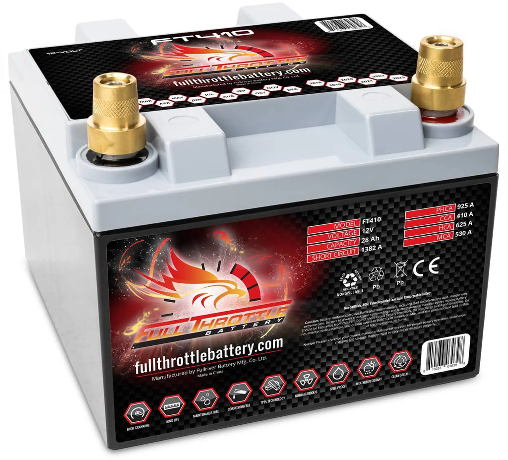 FT410 High-Performance AGM Battery