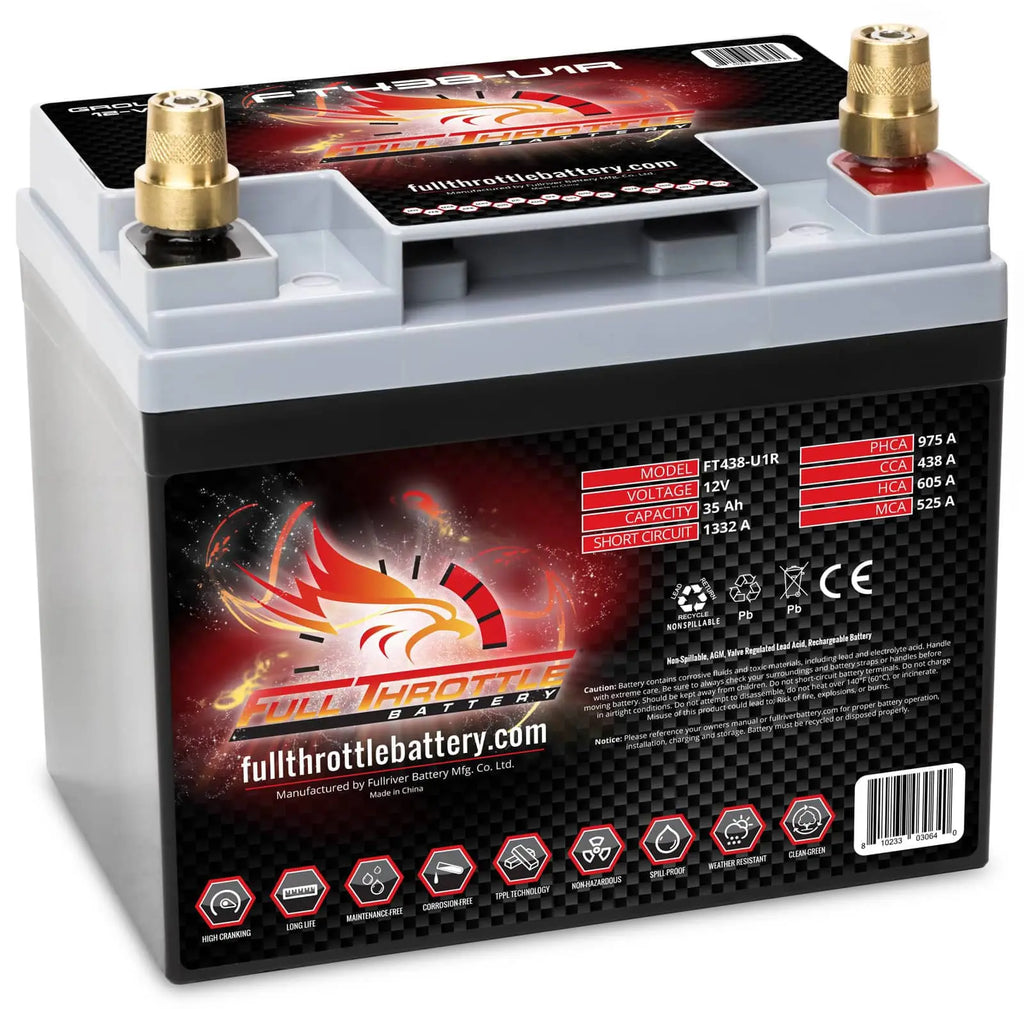 FT438-U1R High-Performance U1R AGM Battery