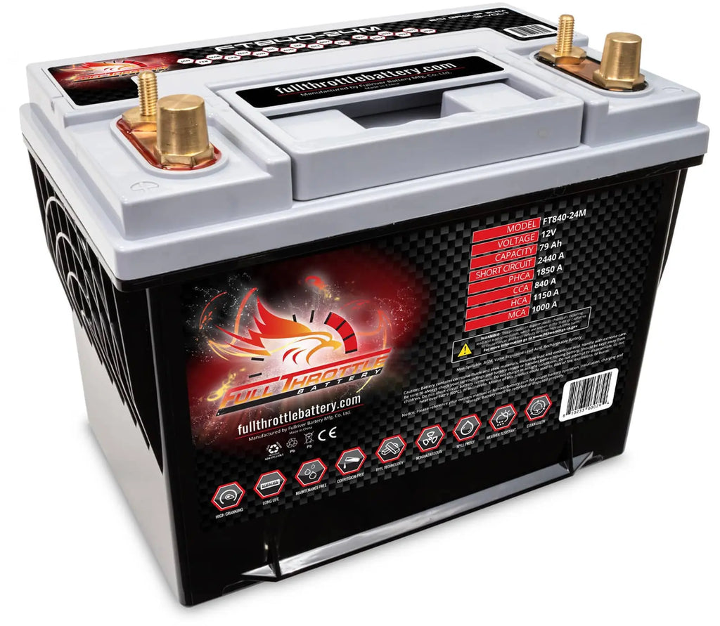 FT840-24M 24M High-Performance AGM Battery