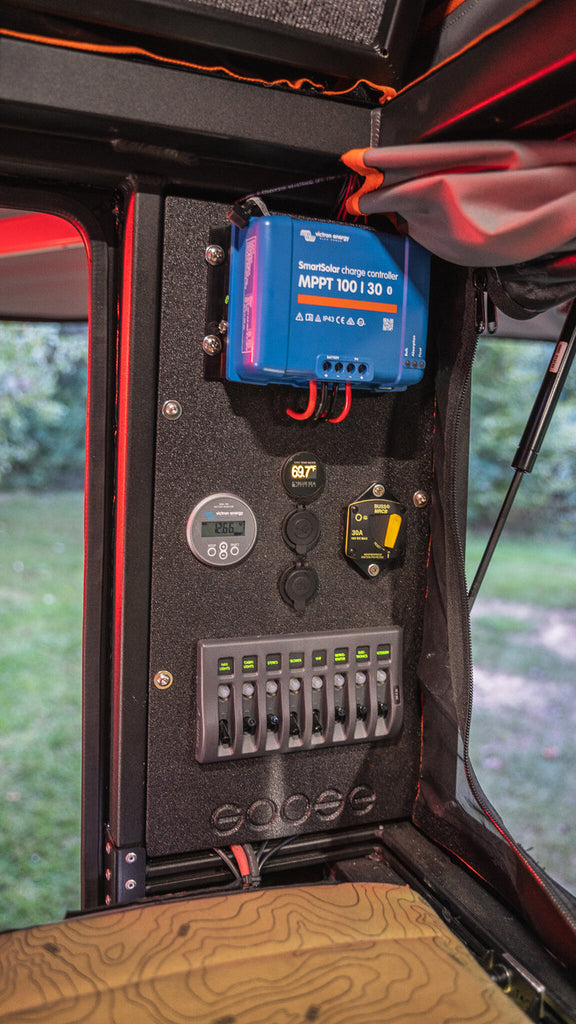 Camper Electric Panel and Storage Mounting Kits