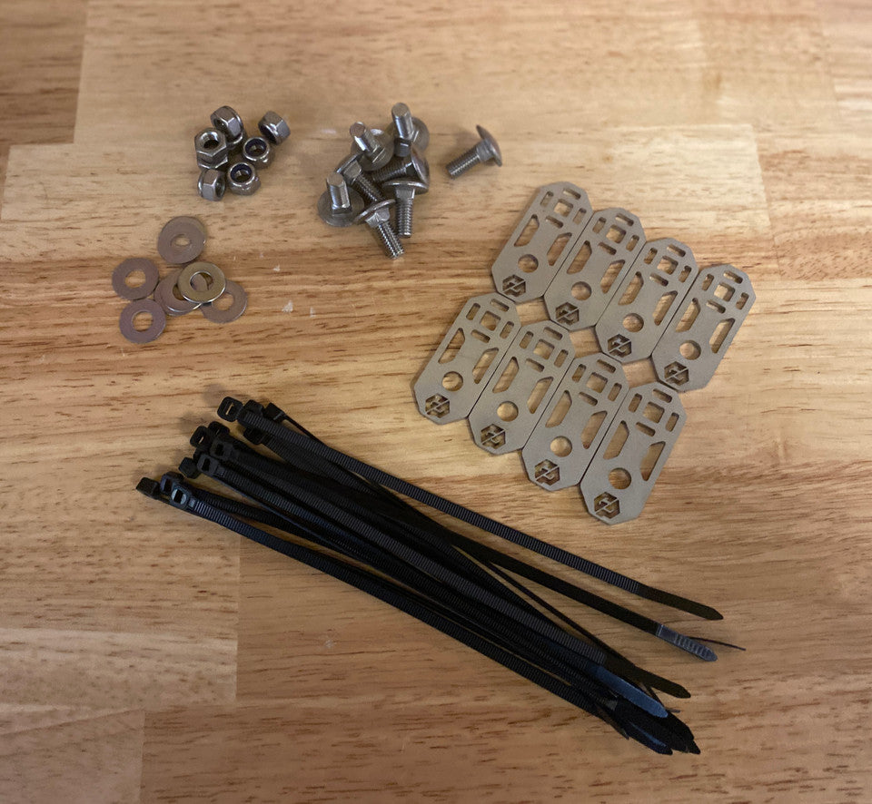 GP Solar Wiring Organization Bracket Kit