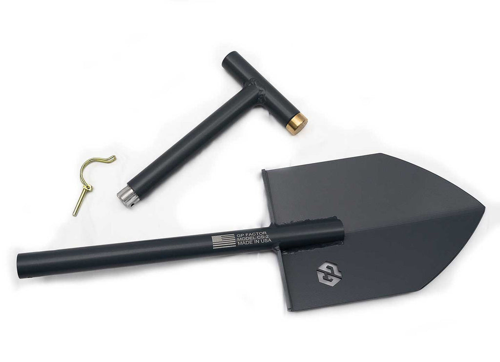 CS-2 Aluminum Camp Shovel - Two Piece