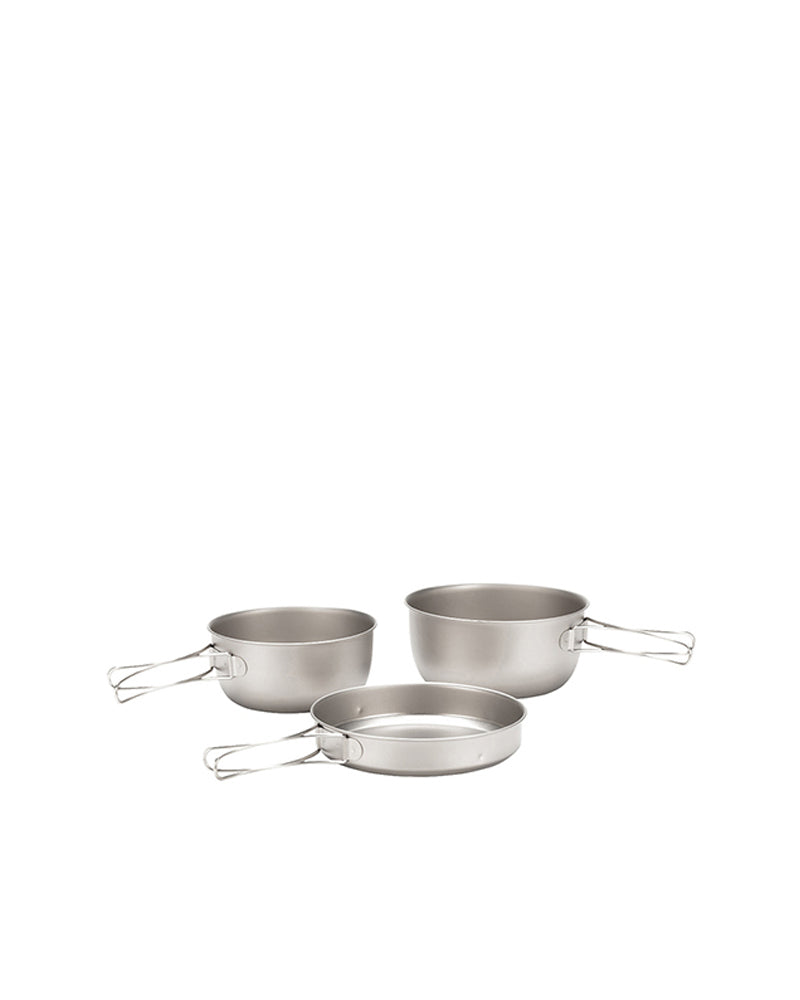 Titanium 3 Piece Cookset