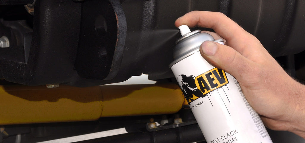 AEV Black Textured Touch-up Paint