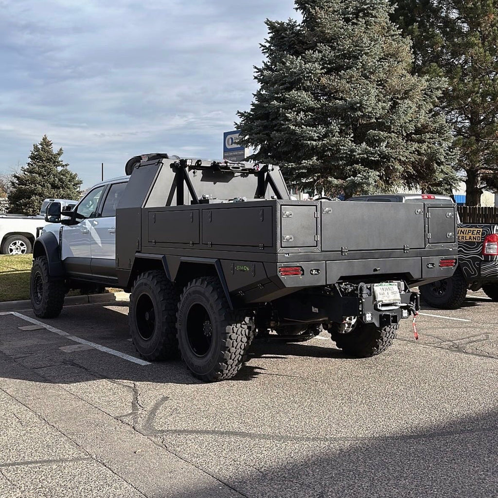 WILD WEDNESDAY: Insane 6x6 Ford F550 Overland Hunting Rig – Juniper ...