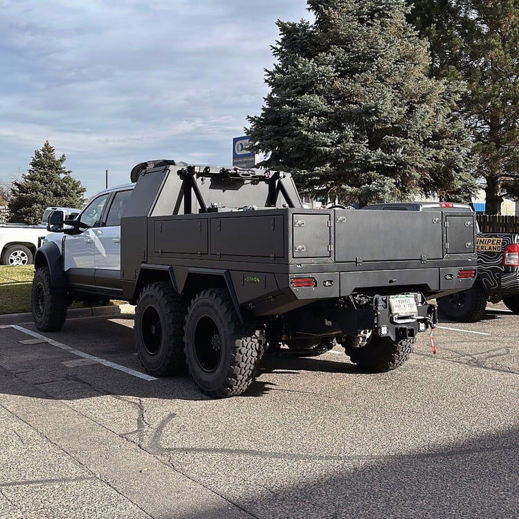WILD WEDNESDAY: Insane 6x6 Ford F550 Overland Hunting Rig