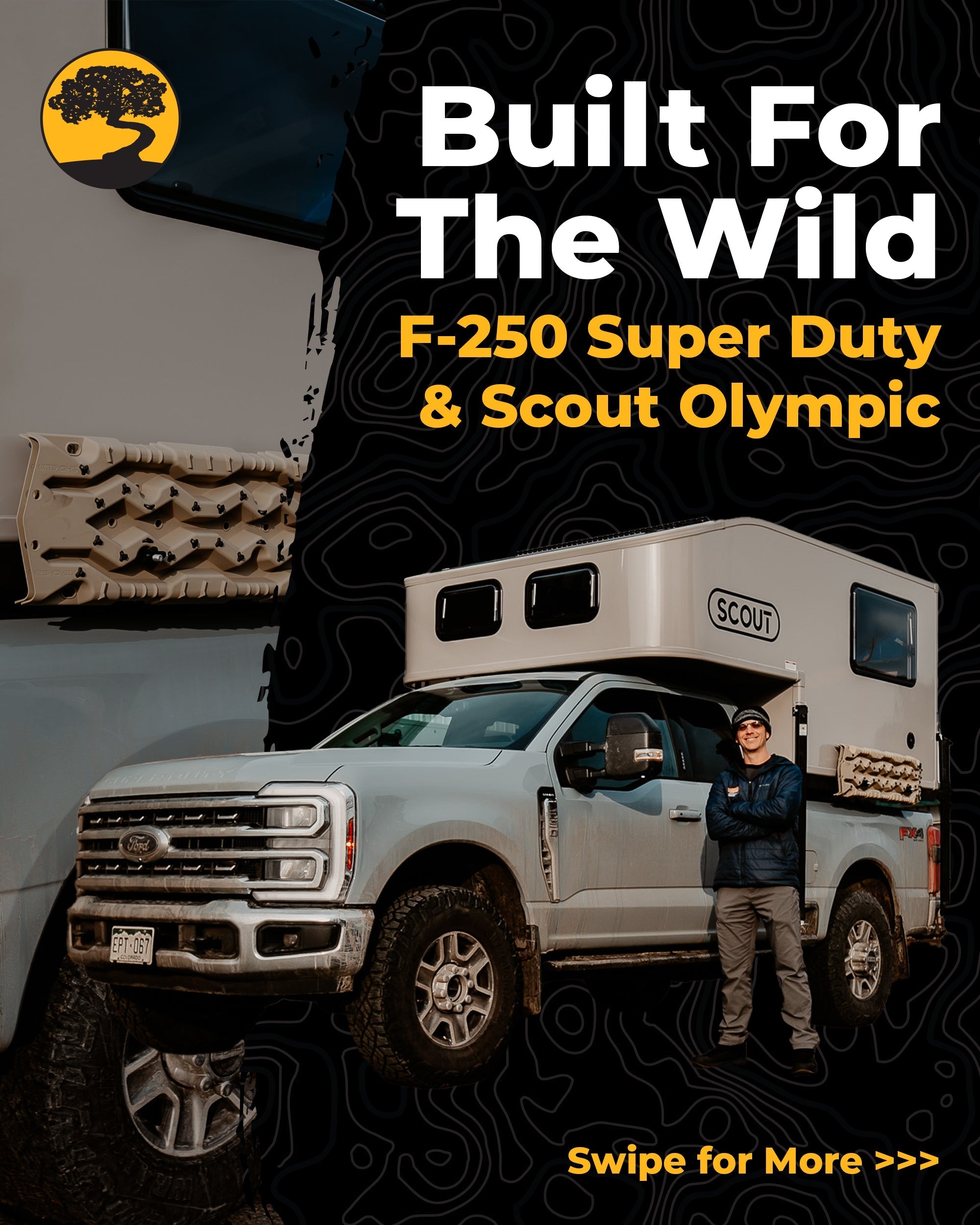 WILD WEDNESDAY: Ford F-250 + Scout Olympic – A Backcountry Basecamp Built for Deep Winter - Juniper Overland