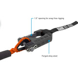 Borne Off-Road 10K Winch - Orange Synthetic Rope