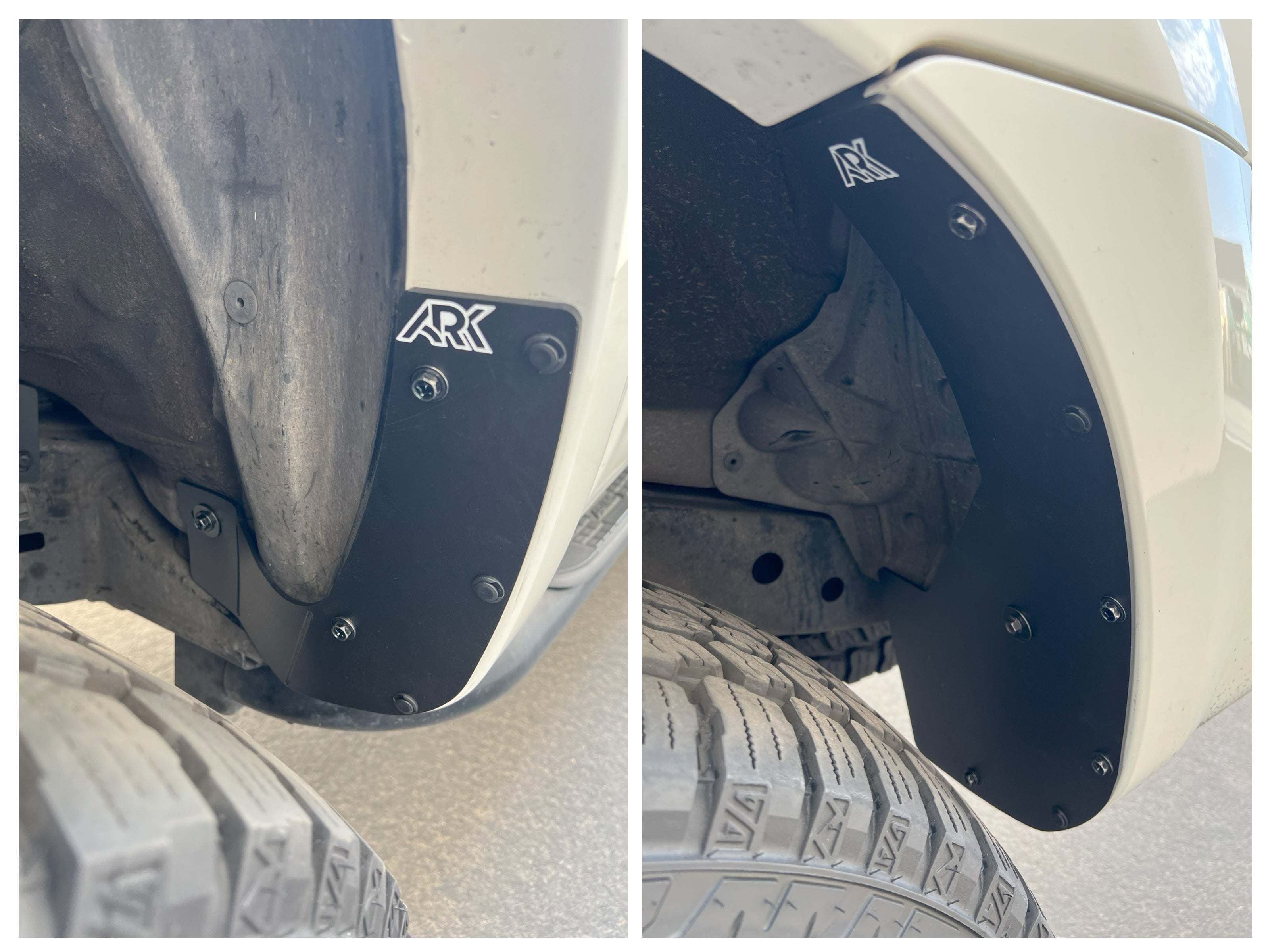 2006-2009 Toyota 4Runner TriXPoly Mud Flap Deletes