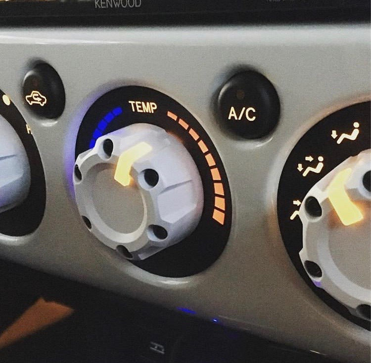 Climate Knobs (FJ Cruiser) - CEMENT