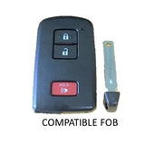 Injection Fob IF014 (V2 Toyota) - BLACK