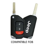 Injection Fob IF013 (Wrangler JL / Gladiator JT) - BLUE
