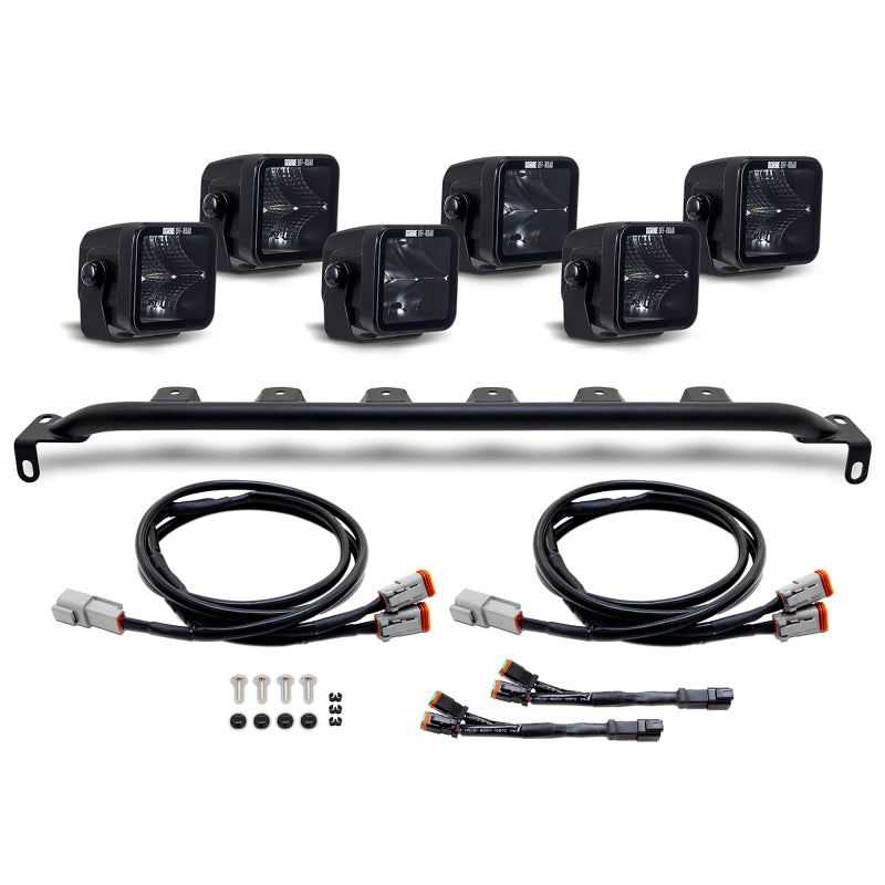 Borne Off-Road 2021+ Ford Bronco Direct Fit Light Pods - Mod Bumper - 6x Pods - Bumper - Up